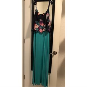 Floral long dress